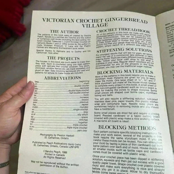 5/$25 Victorian crochet pattern tutorial book Christmas ornaments VTG - Picture 5 of 7